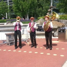 Great #trio #today at #chiswickbusinesspark #enjoywork #summer #event #chiswick #london