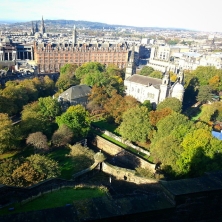 #edinburgh #view from the #castle #scotland