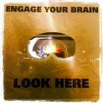 Enagage your brain #lookhere #coventgarden #london #londra #showcase #shopwindow #brain #engage